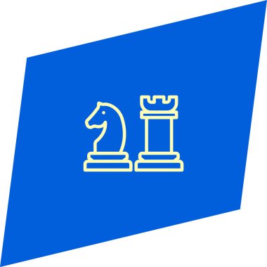 minimalist düz vektör simge siyah arka plan, spor kavramı üzerine