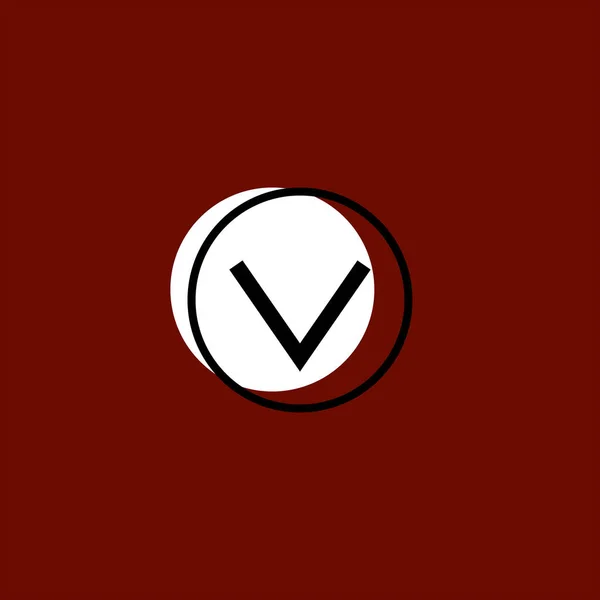 Botón Abajo Icono Vector Plano Sobre Fondo Colorido — Vector de stock