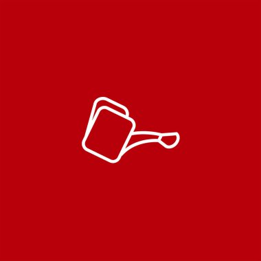 sulama renkli arka planda vektör simgesi olabilir