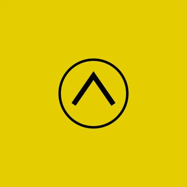 renkli arka planda vektör simgesini ok 