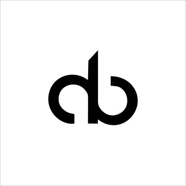 Markanız ve şirket kimliğiniz için BD harf logosu tasarımını yazdırın