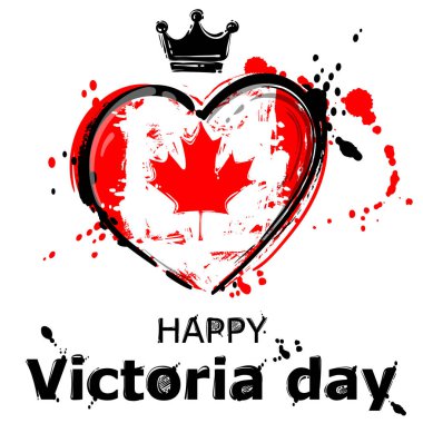 Mutlu Victoria Day.Background vektör çizim tasarımı kartpostal, poster, afiş, sitesi, yazdırma için