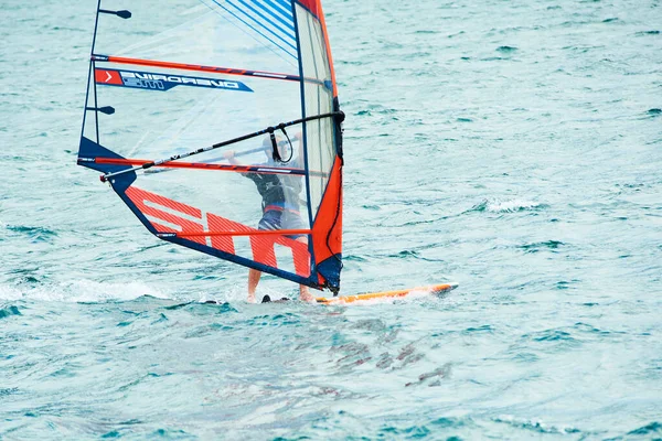 Sport Acquatici Vela Windsurf Mare — Foto Stock