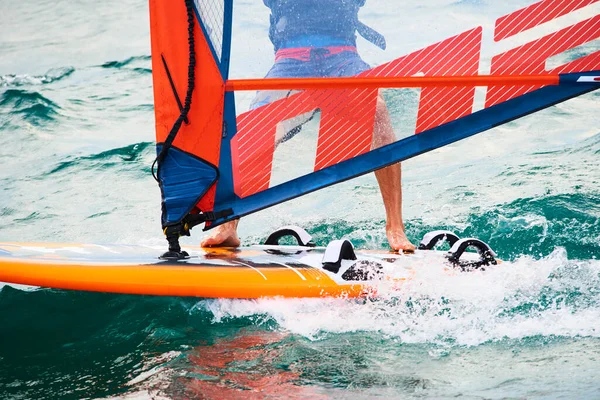 Sailing Surfing People Sea Water — Stock Photo, Image