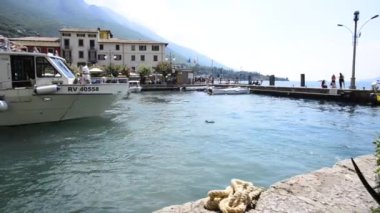 port town, boats in sea 
