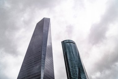 Cam gökdelen Madrid finansal bölge