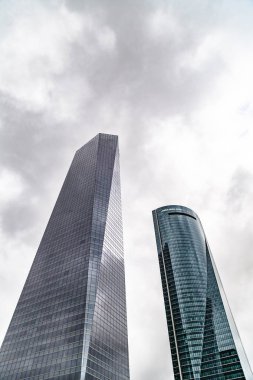 Cam gökdelen Madrid finansal bölge