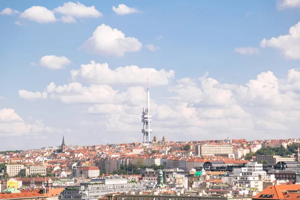 Панорама по столице Чехии Праге — стоковое фото