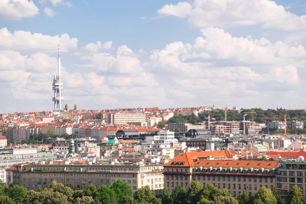 Panorama na capital da República Checa Praga — Fotografia de Stock