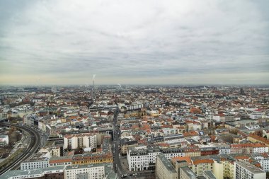 Berlin panoramik cityscape üst