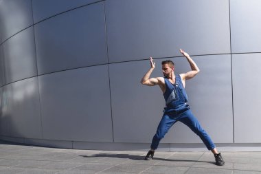 Hip hop dansçı dans çağdaş sokak dansı