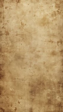 Sepya tonlarında solmuş lekeleri olan klasik grunge dokusu, eski gazete düzeni, retro posterleri ve antika tasarım projeleri için ideal..