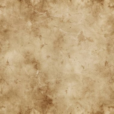 Sepya tonlarında solmuş lekeleri olan klasik grunge dokusu, eski gazete düzeni, retro posterleri ve antika tasarım projeleri için ideal..