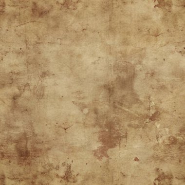 Sepya tonlarında solmuş lekeleri olan klasik grunge dokusu, eski gazete düzeni, retro posterleri ve antika tasarım projeleri için ideal..