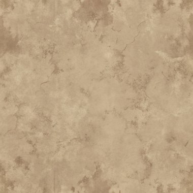 Eski grunge dokusu, tozlu bej ve kahverengi tonlarda soyulmuş duvar kâğıdı, eski markalar, eski moda posterler ve kırsal tasarım için mükemmel..