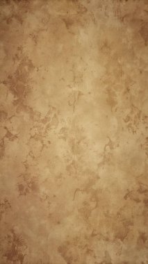 Eski grunge dokusu, tozlu bej ve kahverengi tonlarda soyulmuş duvar kâğıdı, eski markalar, eski moda posterler ve kırsal tasarım için mükemmel..