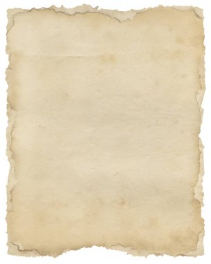 Bej ve krem tonlarında yırtık kenarları olan zarif kağıt dokusu, klasik kırtasiye, davetiyeler ve retro tasarım projeleri için mükemmel..