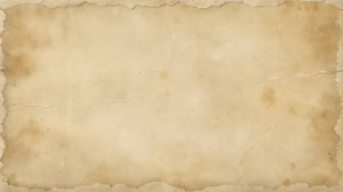 Bej ve krem tonlarında yırtık kenarları olan zarif kağıt dokusu, klasik kırtasiye, davetiyeler ve retro tasarım projeleri için mükemmel..