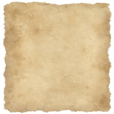 Bej ve krem tonlarında yırtık kenarları olan zarif kağıt dokusu, klasik kırtasiye, davetiyeler ve retro tasarım projeleri için mükemmel..