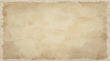 Bej ve krem tonlarında yırtık kenarları olan zarif kağıt dokusu, klasik kırtasiye, davetiyeler ve retro tasarım projeleri için mükemmel..