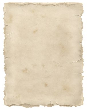 Bej ve krem tonlarında yırtık kenarları olan zarif kağıt dokusu, klasik kırtasiye, davetiyeler ve retro tasarım projeleri için mükemmel..