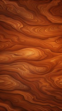 Ilık ceviz ve kehribar tonları ile parlayan zarif ahşap dokusu, lüks iç dekorlar, mobilya tasarımı ve modern arka planlar için mükemmel..