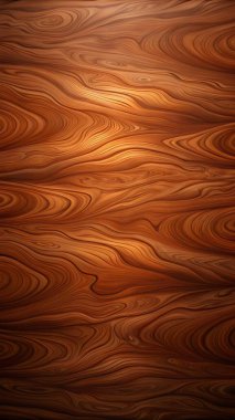 Ilık ceviz ve kehribar tonları ile parlayan zarif ahşap dokusu, lüks iç dekorlar, mobilya tasarımı ve modern arka planlar için mükemmel..