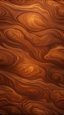 Ilık ceviz ve kehribar tonları ile parlayan zarif ahşap dokusu, lüks iç dekorlar, mobilya tasarımı ve modern arka planlar için mükemmel..