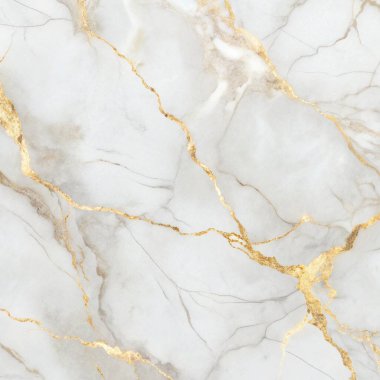 Beyaz ve altın damarlı zarif mermer dokusu, lüks markalaşma, modern ambalaj ve gelişmiş iç tasarım projeleri için mükemmel..