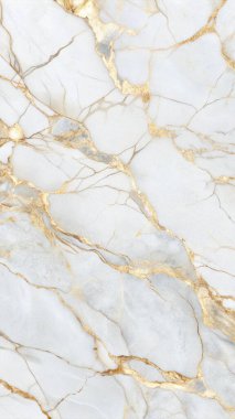 Beyaz ve altın damarlı zarif mermer dokusu, lüks markalaşma, modern ambalaj ve gelişmiş iç tasarım projeleri için mükemmel..