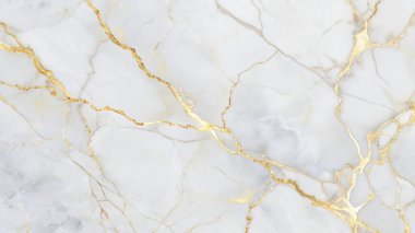 Beyaz ve altın damarlı zarif mermer dokusu, lüks markalaşma, modern ambalaj ve gelişmiş iç tasarım projeleri için mükemmel..