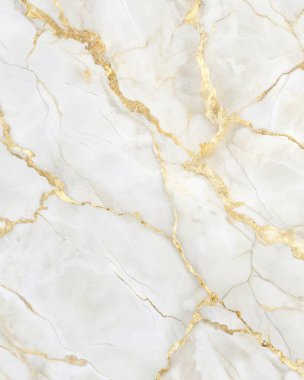 Beyaz ve altın damarlı zarif mermer dokusu, lüks markalaşma, modern ambalaj ve gelişmiş iç tasarım projeleri için mükemmel..
