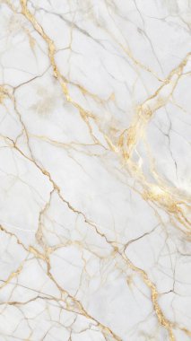 Beyaz ve altın damarlı zarif mermer dokusu, lüks markalaşma, modern ambalaj ve gelişmiş iç tasarım projeleri için mükemmel..