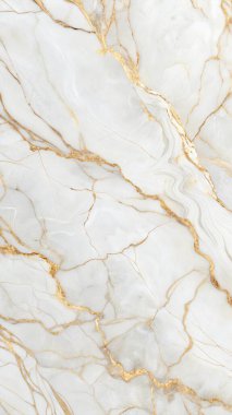 Beyaz ve altın damarlı zarif mermer dokusu, lüks markalaşma, modern ambalaj ve gelişmiş iç tasarım projeleri için mükemmel..