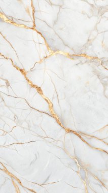 Beyaz ve altın damarlı zarif mermer dokusu, lüks markalaşma, modern ambalaj ve gelişmiş iç tasarım projeleri için mükemmel..