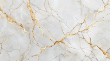 Beyaz ve altın damarlı zarif mermer dokusu, lüks markalaşma, modern ambalaj ve gelişmiş iç tasarım projeleri için mükemmel..