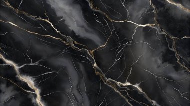 Siyah ve gümüş çizgili şık mermer dokusu, modern ambalaj, lüks markalaşma ve çağdaş tasarım projeleri için mükemmel..
