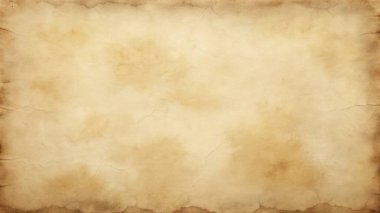 Fildişi ve ten rengi soluk mürekkep lekeli eskimiş parşömen dokusu, eski el yazması tasarımı, eski dokümanlar ve antika projeler için mükemmel..