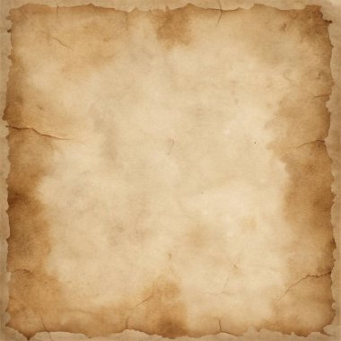 Fildişi ve ten rengi soluk mürekkep lekeli eskimiş parşömen dokusu, eski el yazması tasarımı, eski dokümanlar ve antika projeler için mükemmel..