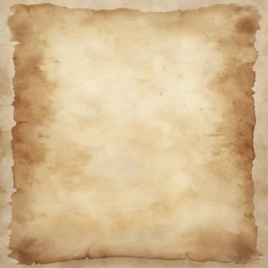 Fildişi ve ten rengi soluk mürekkep lekeli eskimiş parşömen dokusu, eski el yazması tasarımı, eski dokümanlar ve antika projeler için mükemmel..
