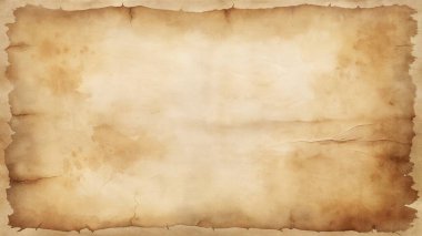 Fildişi ve ten rengi soluk mürekkep lekeli eskimiş parşömen dokusu, eski el yazması tasarımı, eski dokümanlar ve antika projeler için mükemmel..