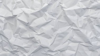 Koyu beyaz buruşuk kağıt dokusu, editörel düzenler, modern posterler ve yaratıcı grafik tasarım projeleri için mükemmel..