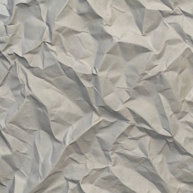 Gri kırışıklıklar ve gölgeli buruşuk kağıt dokusu, grunge markalaşması, kenar posterler ve alternatif tasarım projeleri için mükemmel..