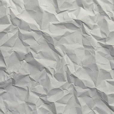 Gri kırışıklıklar ve gölgeli buruşuk kağıt dokusu, grunge markalaşması, kenar posterler ve alternatif tasarım projeleri için mükemmel..