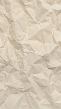 Soluk fildişi kıvrımlı doğal buruşuk kağıt dokusu, rustik ambalajlar, antika kırtasiyeler ve el yapımı el yapımı tasarımı projeler için mükemmel..
