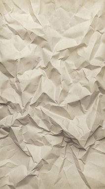 Soluk fildişi kıvrımlı doğal buruşuk kağıt dokusu, rustik ambalajlar, antika kırtasiyeler ve el yapımı el yapımı tasarımı projeler için mükemmel..