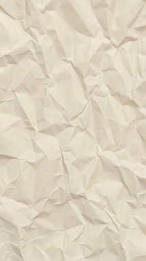 Soluk fildişi kıvrımlı doğal buruşuk kağıt dokusu, rustik ambalajlar, antika kırtasiyeler ve el yapımı el yapımı tasarımı projeler için mükemmel..