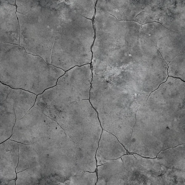 Gri ve kömür tonlarında derin çatlaklar olan sert beton dokusu, vahşi posterler, endüstriyel tasarım ve kentsel altyapı için mükemmel..