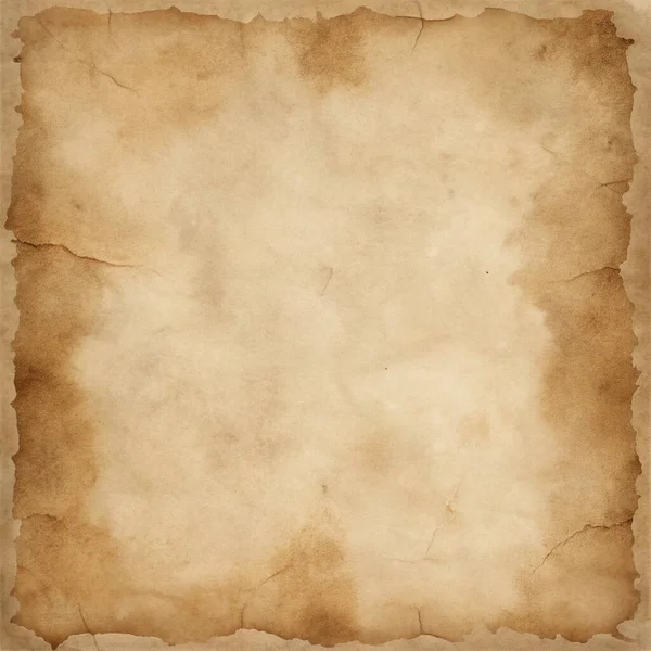 Fildişi ve ten rengi soluk mürekkep lekeli eskimiş parşömen dokusu, eski el yazması tasarımı, eski dokümanlar ve antika projeler için mükemmel..