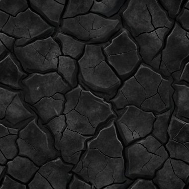 Kırık taş desenli koyu siyah doku, grunge posterleri, keskin sanat eserleri ve cesur şehir tasarım projeleri için mükemmel..